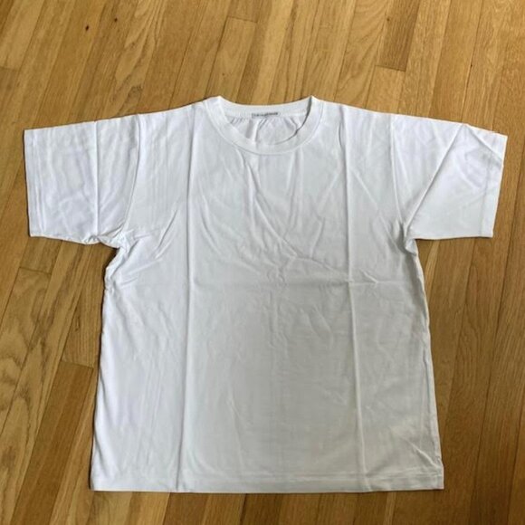 NWOT MEN'S WHITE SUPIMA CREWNECK T-SHIRT SIZE L - Picture 3 of 4